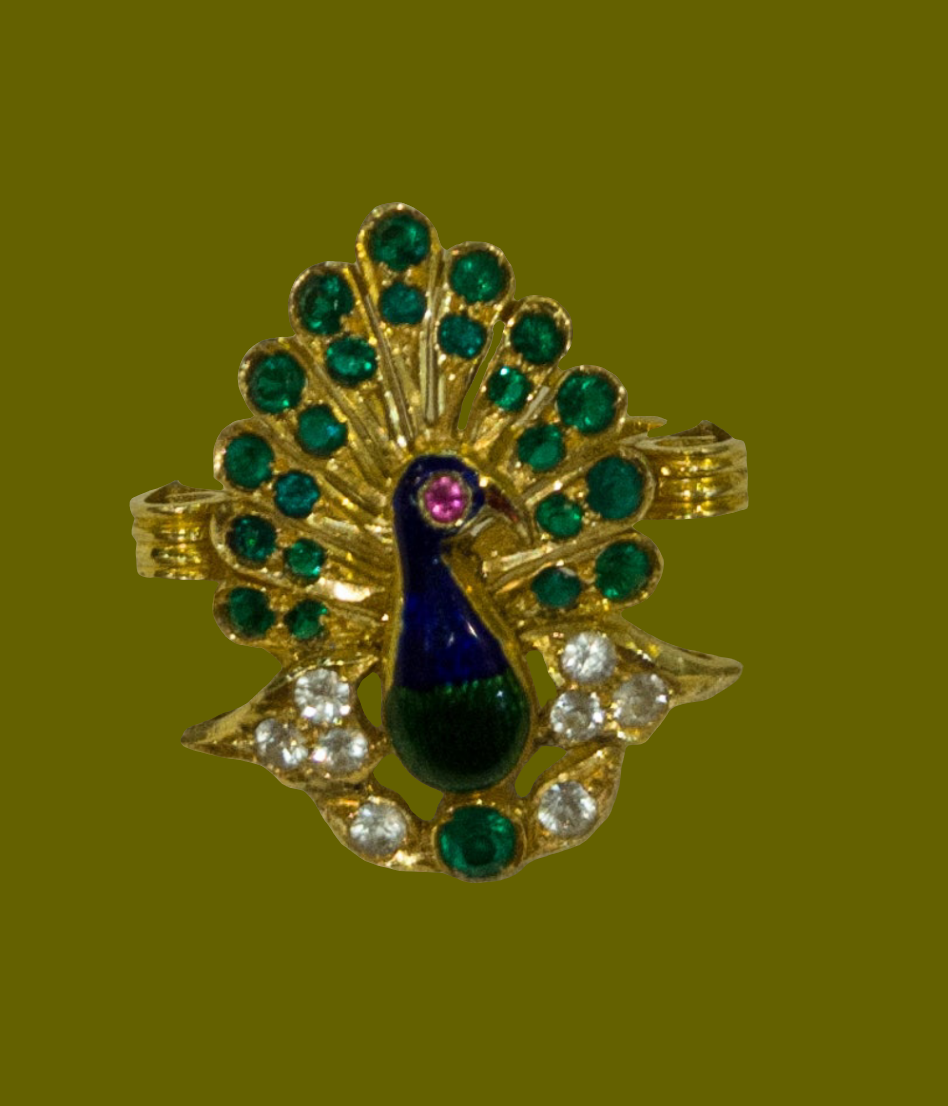Peacock Majesty Ring
